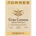 Familia Torres Gran Coronas Cabernet Sauvignon 2001 Front Label