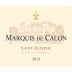 Chateau Calon-Segur Le Marquis de Calon-Segur 2012 Front Label