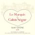 Chateau Calon-Segur Le Marquis de Calon-Segur 2014 Front Label