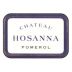 Chateau Hosanna 2003 Front Label