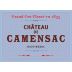 Chateau de Camensac 2015 Front Label