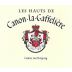Chateau Canon La Gaffeliere Les Hauts de Canon-la-Gaffeliere 2012 Front Label