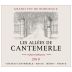 Chateau Cantemerle Les Allees de Cantemerle 2010 Front Label