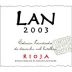 Bodegas Lan Rioja Edicion Limitada 2003 Front Label