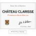 Chateau Clarisse Cuvee Vieilles Vignes 2014 Front Label