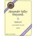 Alexander Valley Vineyards Merlot 2004 Front Label