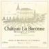 Chateau La Baronne Rouge 2003 Front Label