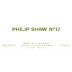 Philip Shaw No.17 2004 Merlot Blend 2004 Front Label