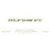 Philip Shaw No.17 2005 Merlot Blend 2005 Front Label