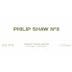 Philip Shaw No.8 2005 Pinot Noir 2005 Front Label