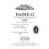 Bruno Giacosa Barolo Falletto 2001 Front Label