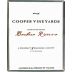 Cooper Vineyards Estate Riserva Barbera 2013 Front Label