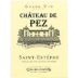 Chateau de Pez 2004 Front Label