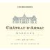 Chateau d'Arsac 2012 Front Label