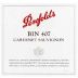 Penfolds Bin 407 Cabernet Sauvignon 2004 Front Label
