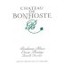 Chateau de Bonhoste Cuvee Prestige Blanc 2014 Front Label