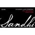 Sandhi Evening Land Tempest Pinot Noir 2010 Front Label