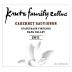 Krutz Family Cellars Stagecoach Vineyard Cabernet Sauvignon 2011 Front Label
