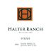 Halter Ranch Syrah 2006 Front Label