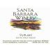 Santa Barbara Winery Syrah 2010 Front Label