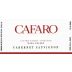Cafaro Cellars Cabernet Sauvignon 2007 Front Label