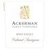 Ackerman Family Vineyards Cabernet Sauvignon 2012 Front Label
