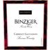 Benziger Reserve Cabernet Sauvignon 2003 Front Label