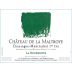 Chateau de la Maltroye Chassagne Montrachet Premier Cru la Boudriotte Rouge 2011 Front Label