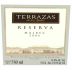 Terrazas de los Andes Reserva Malbec 2006 Front Label