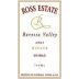 Ross Estate Estate Shiraz 2003 Front Label