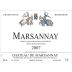 Chateau de Marsannay Marsannay 2007 Front Label