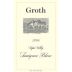 Groth Napa Valley Sauvignon Blanc 2006 Front Label