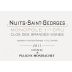 Chateau de Puligny-Montrachet Nuits Saint Georges Monopole 2011 Front Label