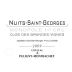 Chateau de Puligny-Montrachet Nuits Saint Georges Monopole 2009 Front Label