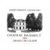 Chateau Dassault 2004 Front Label