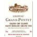 Chateau Grand-Pontet 2004 Front Label