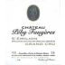 Chateau Peby Faugeres 2001 Front Label