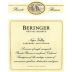 Beringer Private Reserve Cabernet Sauvignon 2004 Front Label