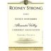 Rodney Strong Alexander Valley Estate Cabernet Sauvignon 2003 Front Label