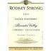 Rodney Strong Alexander Valley Estate Cabernet Sauvignon (1.5L) 2003 Front Label