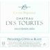 Chateau des Tourtes Cuvee Prestige Blanc 2004 Front Label