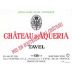 Chateau D'Aqueria Tavel Rose 2006 Front Label
