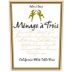 Menage a Trois White Blend 2006 Front Label