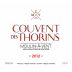 Chateau du Moulin-a-Vent Couvent des Thorins 2012 Front Label