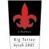 2 Brothers Big Tattoo Syrah 2005 Front Label