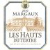 Chateau du Tertre Les Hauts du Tertre 2010 Front Label