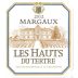 Chateau du Tertre Les Hauts du Tertre 2012 Front Label