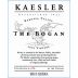 Kaesler The Bogan Shiraz 2005 Front Label