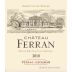 Chateau Ferran 2010 Front Label