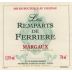 Chateau Ferriere Les Remparts de Ferriere 2007 Front Label